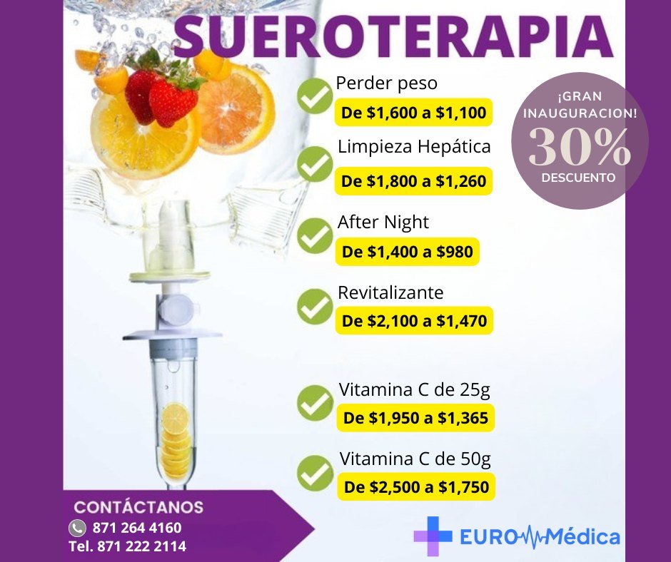 Sueroterapia SPA